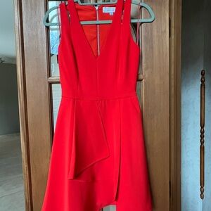 NWOT - Adelyn Rae Elegant Red Sleeveless Dress - so comfortable and has pockets